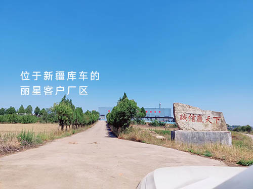 PP电子游戏水晶粉丝机达到位于新疆库车的出产厂家