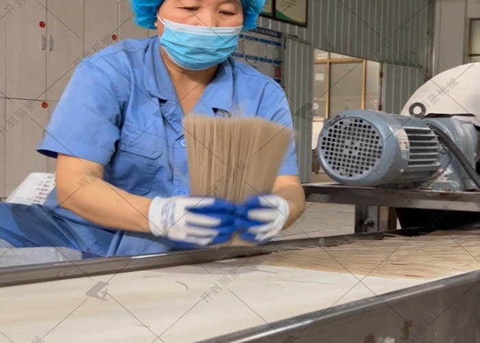 PP电子游戏粉条出产线低温烘干技术 还原传统筋路口感